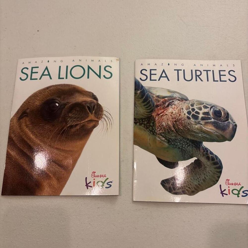 Amazing Animals Sea Lions and Sea Turtles books